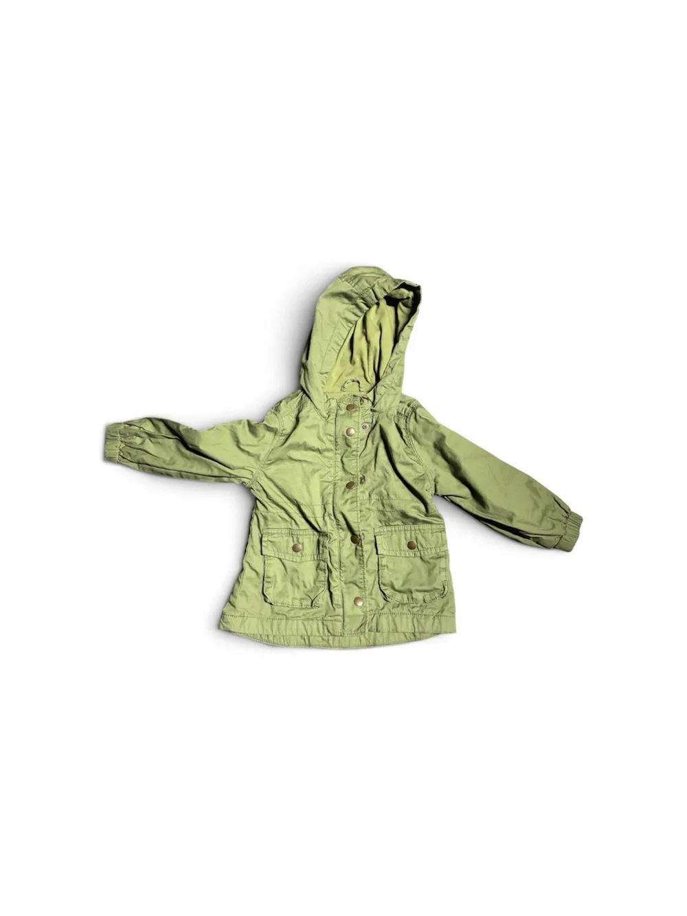 Old Navy Kids Hooded Jacket - Light Olive